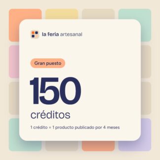 Gran puesto · 150 créditos - La Feria Artesanal