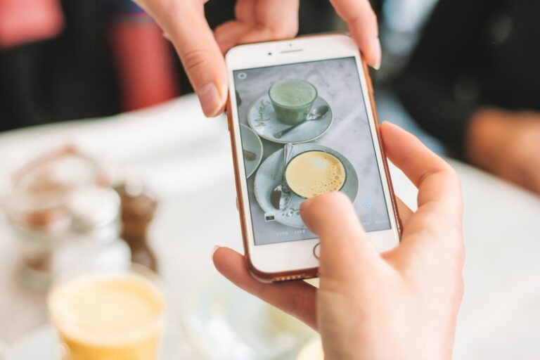 Fotografiando productos con el celular